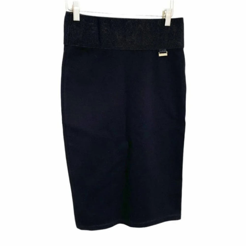 Catherine‎ Malandrino XS black pencil skirt